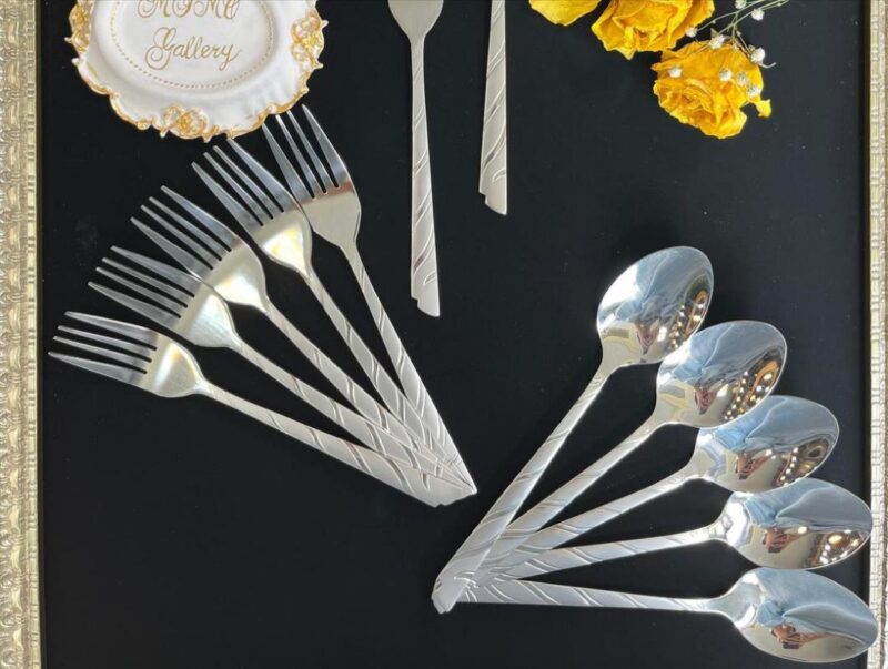 قاشق چنگال یونیک 12 پارچه 6 نفره - تصویر 3