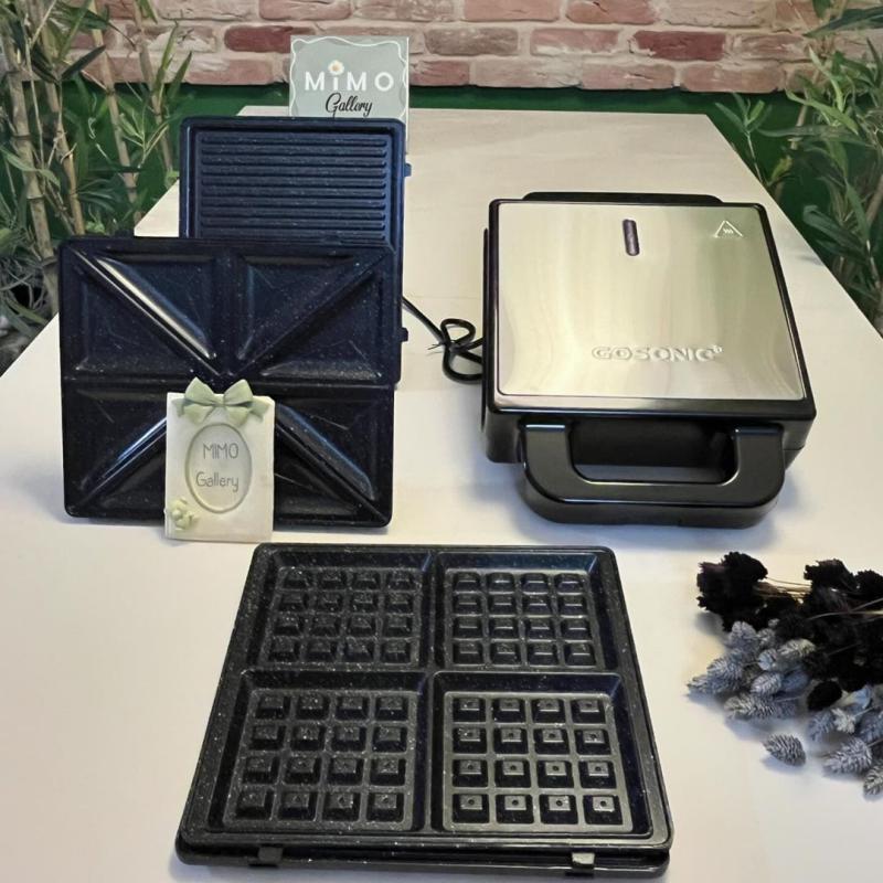 اسنک ساز و وافل ساز سه کاره برند گوسونیک