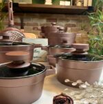 سرویس قابلمه ۱۵ پارچه یونیک مدل دیاموند - تصویر 48