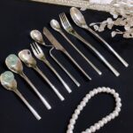 سرویس قاشق چنگال اس جی 30 نفره مدل لاکچری 143 پارچه در طرح های متنوع - تصویر 12