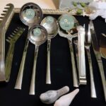 سرویس قاشق چنگال اس جی 30 نفره مدل لاکچری 143 پارچه در طرح های متنوع