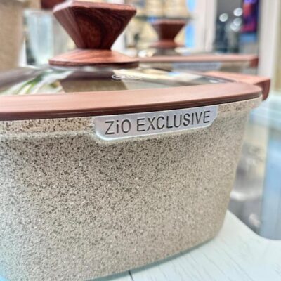 سرویس قابلمه 6 پارچه زیو مدل مربعی ZCS-8350 الف