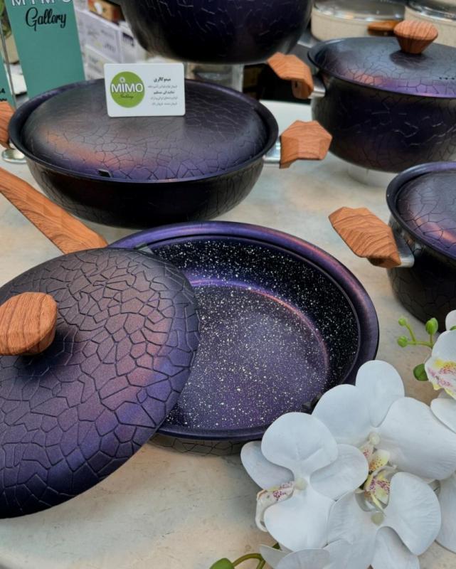 سرویس قابلمه 10 پارچه هاناتک مدل کاوانا - تصویر 12