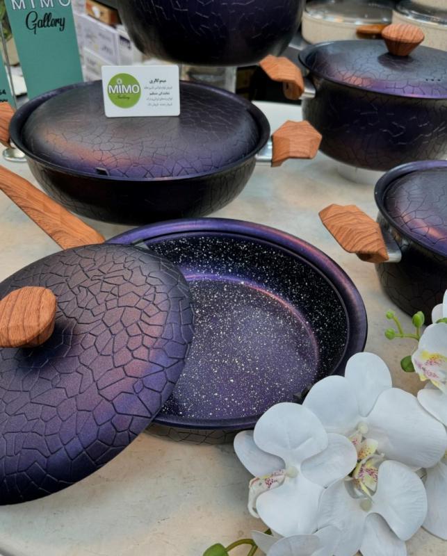 سرویس قابلمه 10 پارچه هاناتک مدل کاوانا - تصویر 13