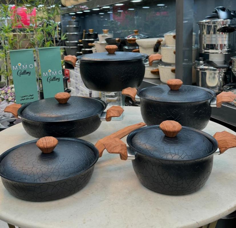 سرویس قابلمه 10 پارچه هاناتک مدل کاوانا - تصویر 16