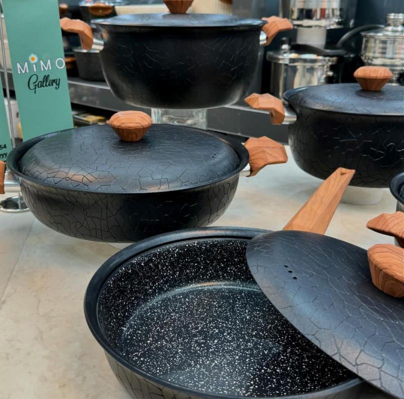 سرویس قابلمه 10 پارچه هاناتک مدل کاوانا - تصویر 17