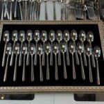 سرویس قاشق چنگال 24 نفره 144 پارچه یونیک ه