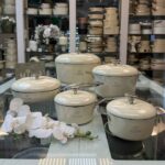 سرویس قابلمه ۱۰ پارچه برند لایف اسمایل کد LIFEP21-10-CREAM