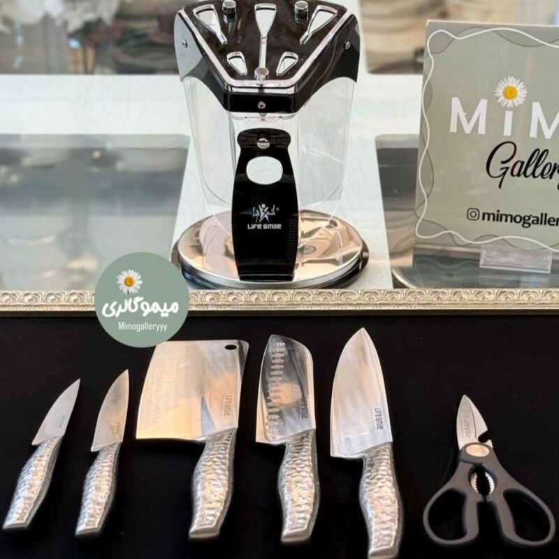 استند چاقو ۷ پارچه برند لایف اسمایل کد 11 - تصویر 2