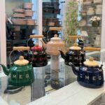 کتری لعابی طرح دار برند اسمگ