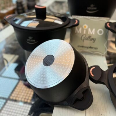 سرویس قابلمه ۱۰ پارچه لایف اسمایل مدل LIFEPN-10-BLACK ب