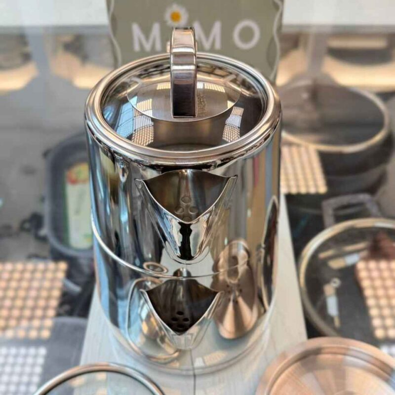 کتری و قوری استیل برند لایف اسمایل کد 17 - تصویر 5