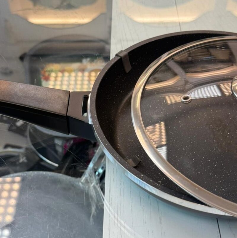 ماهیتابه دربدار گرانیتی برند KST - تصویر 3