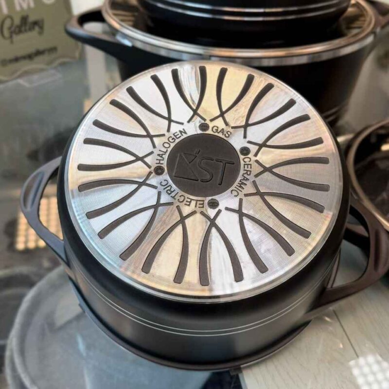 سرویس قابلمه 8 پارچه سایز بزرگ برند KST - تصویر 2