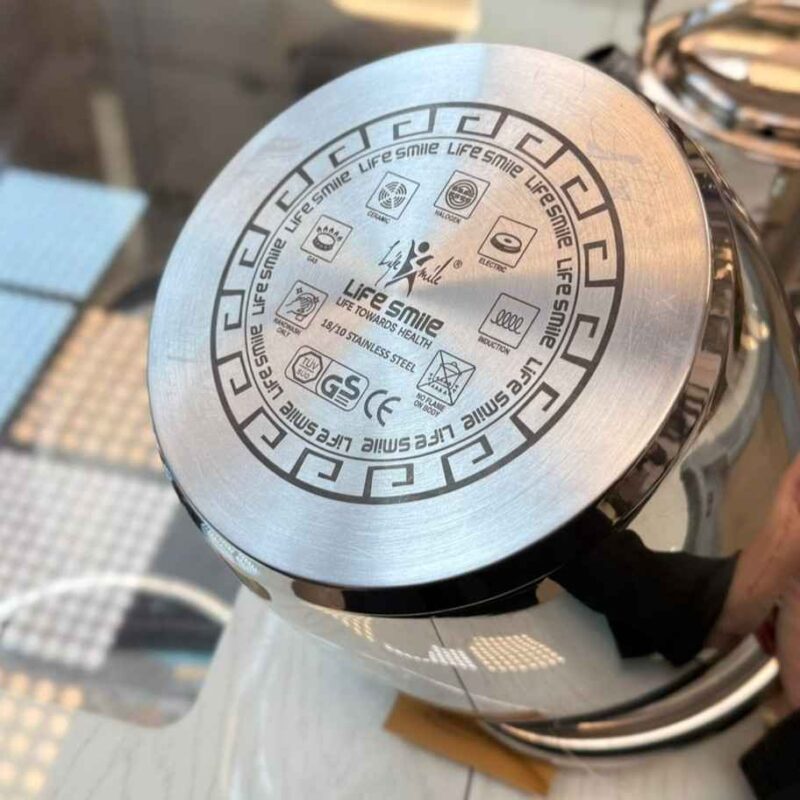 کتری وقوری استیل برند لایف اسمایل کد 18 - تصویر 4