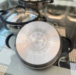 تابه دو دسته استیل برند لایف اسمایل درب سیلیکونی کد LIFEP22SHR-6-3 (وارداتی) - تصویر 2