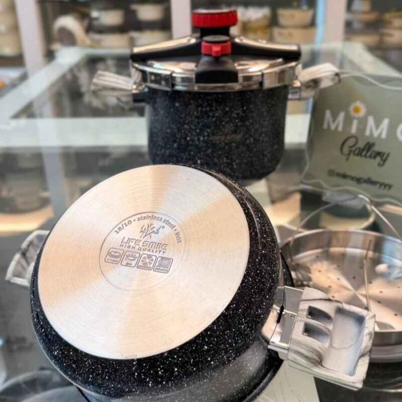 زودپز دوقولو لایف اسمایل  کد ZDS-4-4+6M - تصویر 9