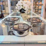 تابه دودسته استیل کف لیزری برند عرشیا ج