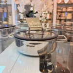 تابه دودسته استیل کف لیزری برند عرشیا د