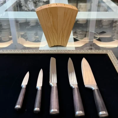 استند چاقو ۶پارچه برند GMZ کد28