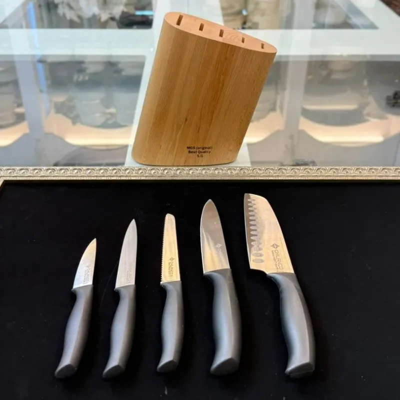 استند چاقو ۶ پارچه  از برند mgs - تصویر 2