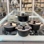 سرویس قابلمه 8 پارچه چدن گرانیتی برند AMD اول