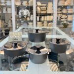 سرویس قابلمه 8 پارچه چدن گرانیتی برند AMD دوم