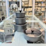 سرویس قابلمه 8 پارچه چدن گرانیتی برند AMD چهارم