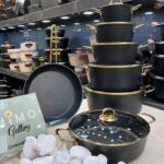 قابلمه و ماهیتابه تک kzp مدل آلما در سایز های متنوع