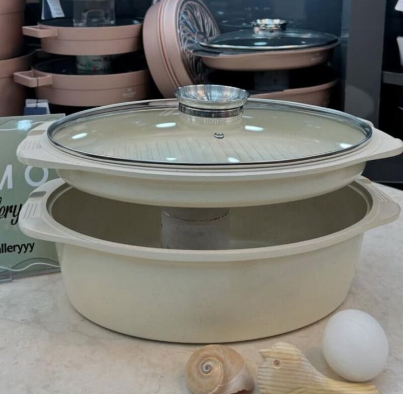 سرویس قابلمه گرانیتی 25 پارچه mgs - تصویر 18