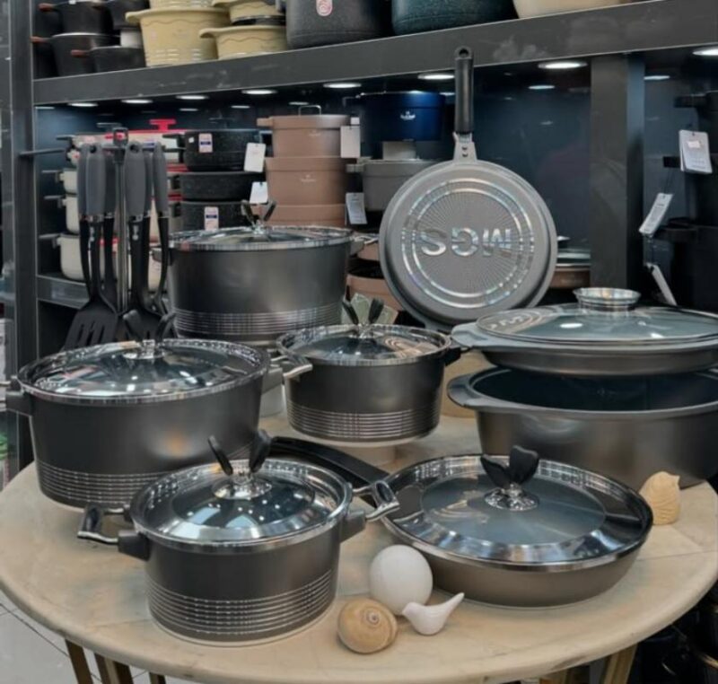 سرویس قابلمه گرانیتی 25 پارچه mgs - تصویر 19