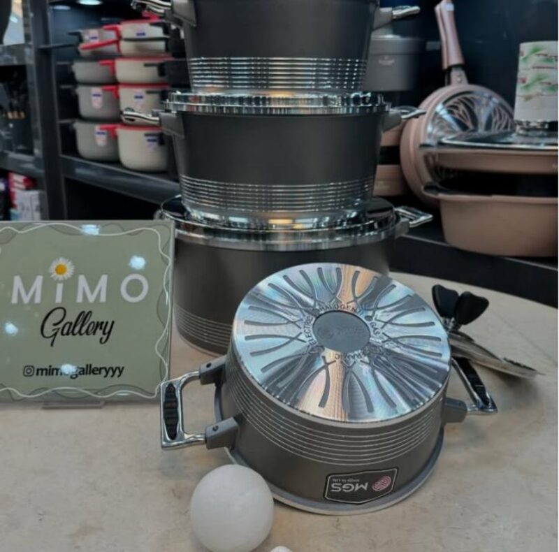 سرویس قابلمه گرانیتی 25 پارچه mgs - تصویر 25