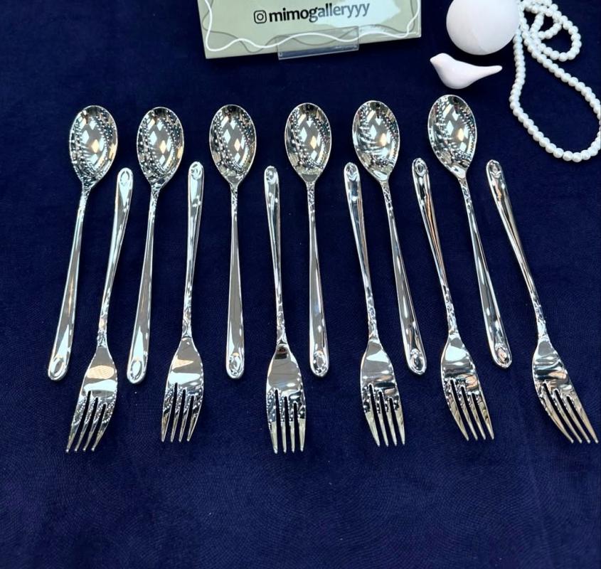 سرویس قاشق چنگال 12 پارچه ناپولی هوم - تصویر 2