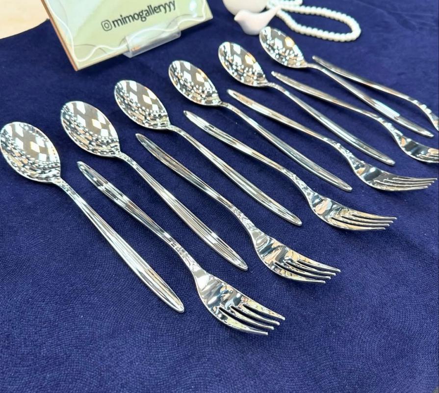 سرویس قاشق چنگال 12 پارچه ناپولی هوم - تصویر 1