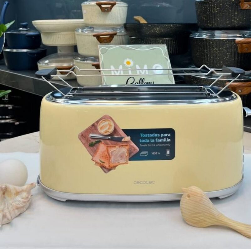 توستر نان برند اسپانیایی سیکوتک Retro Cecotec - تصویر 3