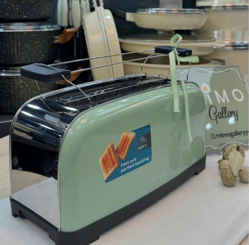 توستر نان برند اسپانیایی سیکوتک Retro Cecotec - تصویر 15