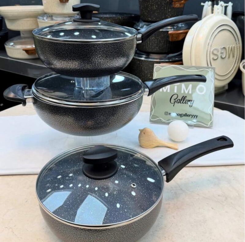 تابه وک عروس در سه سایز مختلف - تصویر 3