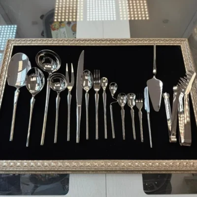 سرویس قاشق چنگال ۱۴۳ پارچه از برند sg کد454