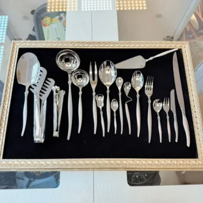 سرویس قاشق چنگال ۱۴۳ پارچه از برند SG کد249