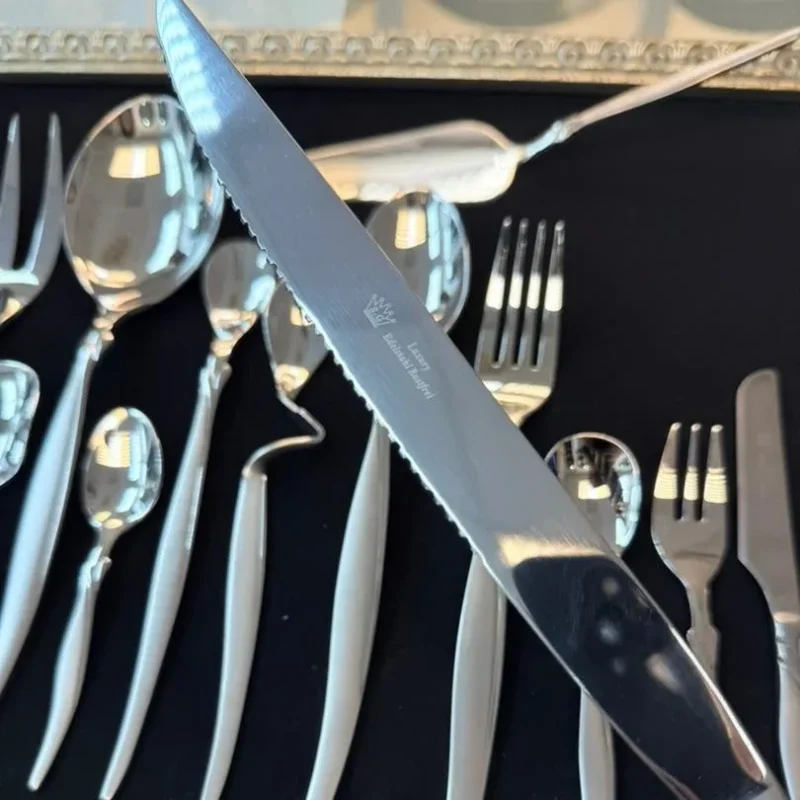 سرویس قاشق چنگال ۱۴۳ پارچه از برند SG کد249 - تصویر 3