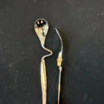 سرویس قاشق چنگال ۱۴۳ پارچه طلایی از برند SG کد249 - تصویر 10