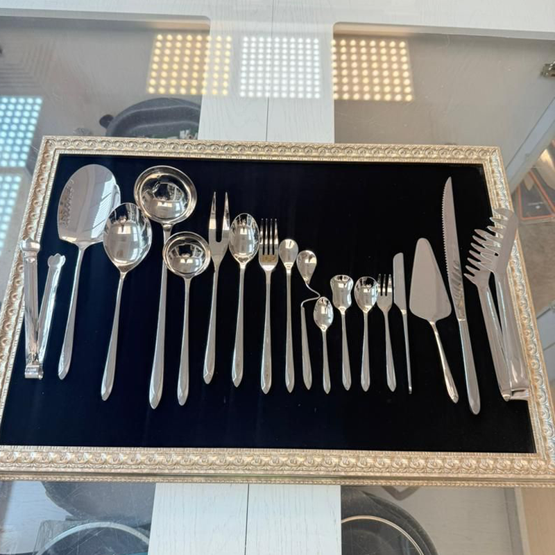 mini_003 سرویس قاشق چنگال ۱۴۳ پارچه از برند SG کد 304 سوم