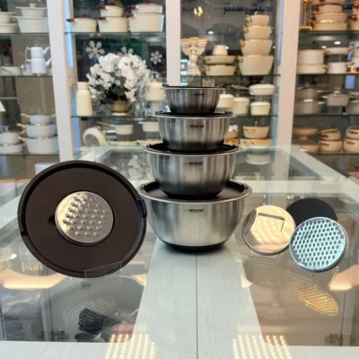 کاسه استیل 12 پارچه عرشیا ب