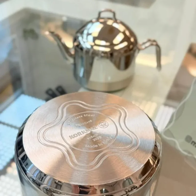 کتری قوری تمام استیل کرکماز مدل a114 الف