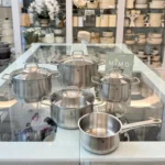 سرویس قابلمه ۹ پارچه از برند اصل WMF آلمان خمره ای