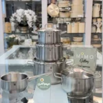 سرویس قابلمه ۹ پارچه از برند اصل WMF آلمان خمره ای ب