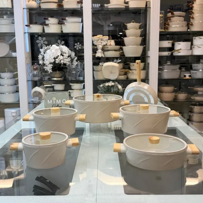 سرویس قابلمه گرانیتی 11 پارچه برند اویز مدل دیاموند - تصویر 4