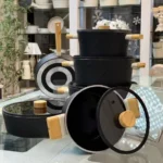 سرویس قابلمه گرانیتی 11 پارچه برند اویز مدل دیاموند - تصویر 9