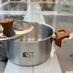 سرویس قابلمه استیل 8 پارچه برند kst - تصویر 4