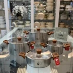 سرویس قابلمه استیل 8 پارچه برند kst - تصویر 3